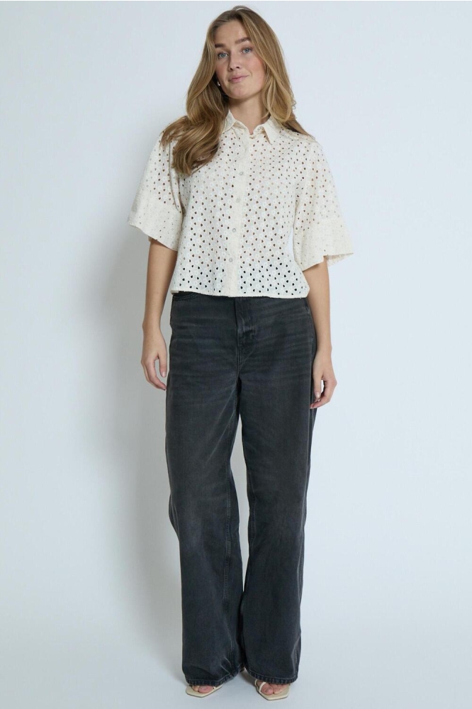 HAZE SHIRT PC8333 0011 GARDENIA